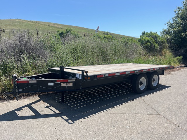 2014 ABU 16 ft T/A Flatbed Trailer