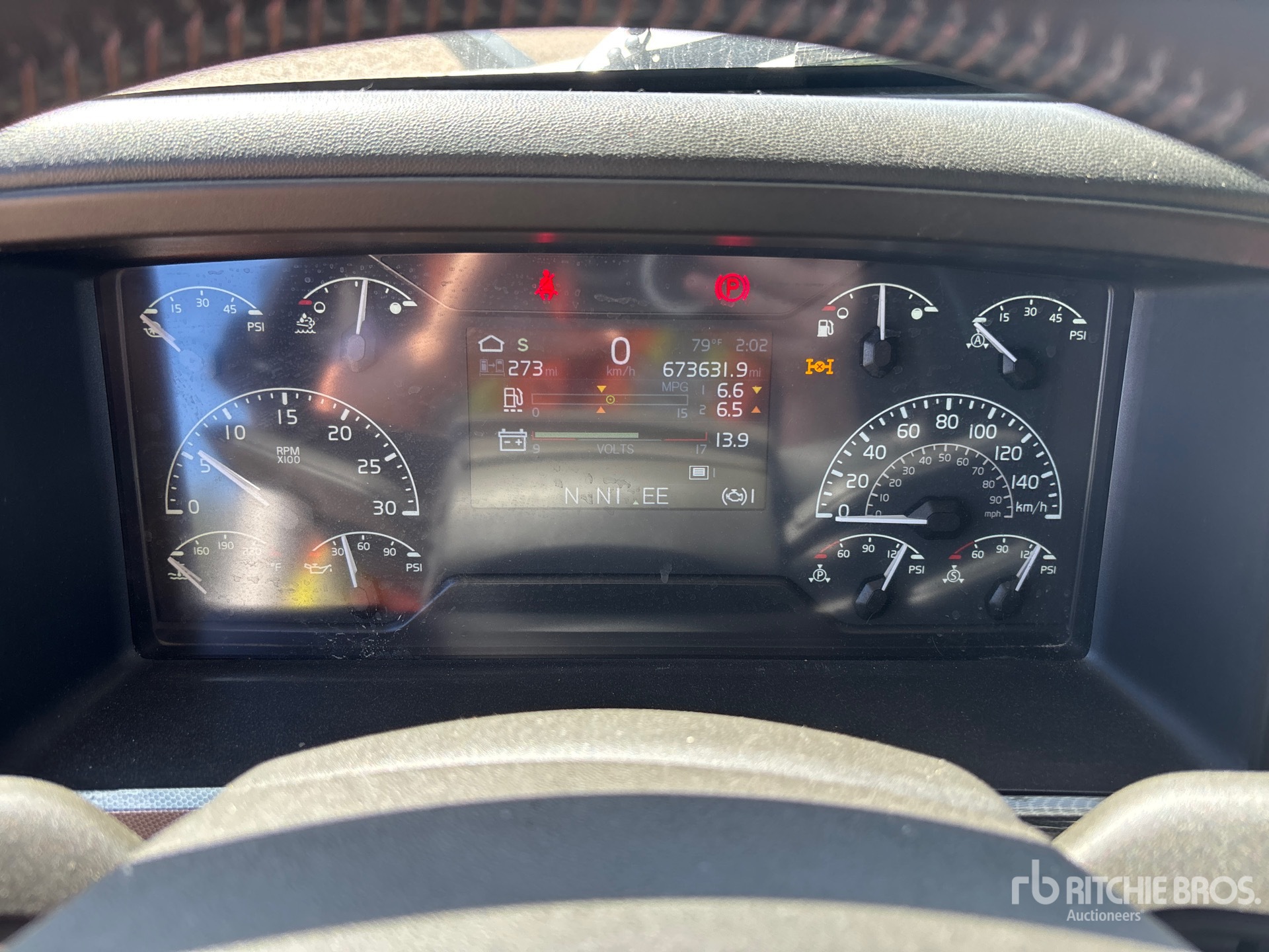 General Appearance with Hour Meter / Odometer