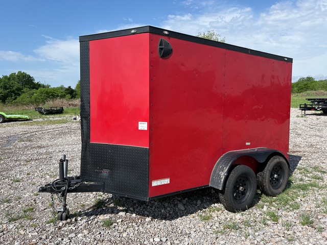 2023 JCET 1J9 10 ft T/A Enclosed Trailer
