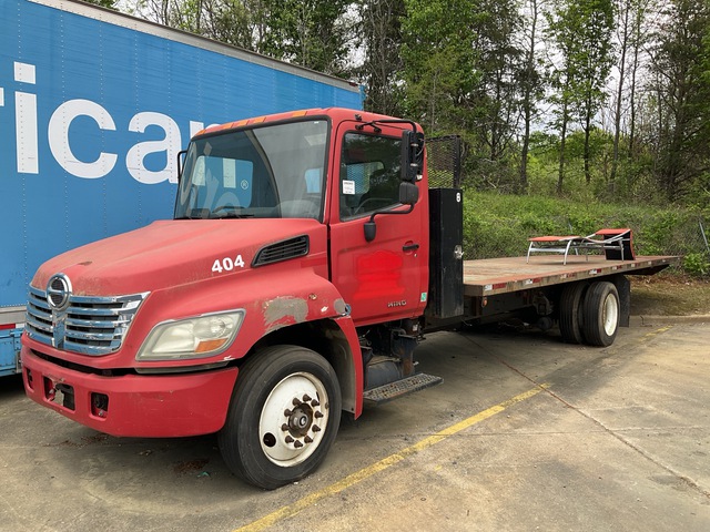 2010 Hino 268 4x2 Flatbed Truck 2010 Hino 268 4x2 Flatbed Truck