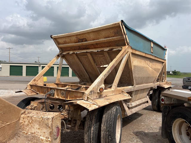 2004 Ranco 12 ft T/A Pup Belly Dump Trailer 2004 Ranco 12 ft T/A Pup Belly Dump Trailer