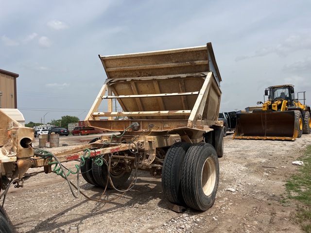 2004 Ranco 12 ft T/A Pup Belly Dump Trailer 2004 Ranco 12 ft T/A Pup Belly Dump Trailer