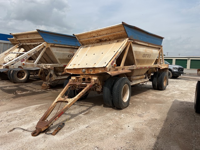 2005 Ranco 12 ft T/A Pup Belly Dump Trailer 2005 Ranco 12 ft T/A Pup Belly Dump Trailer
