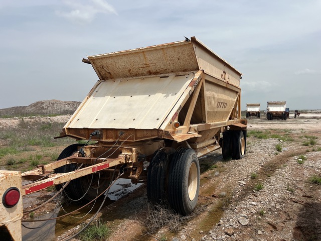 2001 Ranco 12 ft T/A Pup Belly Dump Trailer 2001 Ranco 12 ft T/A Pup Belly Dump Trailer