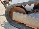 Rubber Track Undercarriage with Front Idler Wear
