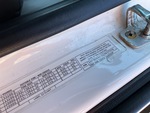 General Appearance with Numéro de série/Numéro d'identification du véhicule automobile