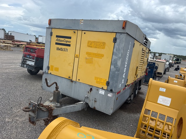 2016 Atlas Copco XAS1800JD7 EB Mobile Air Compressor 2016 Atlas Copco XAS1800JD7 EB Mobile Air Compressor