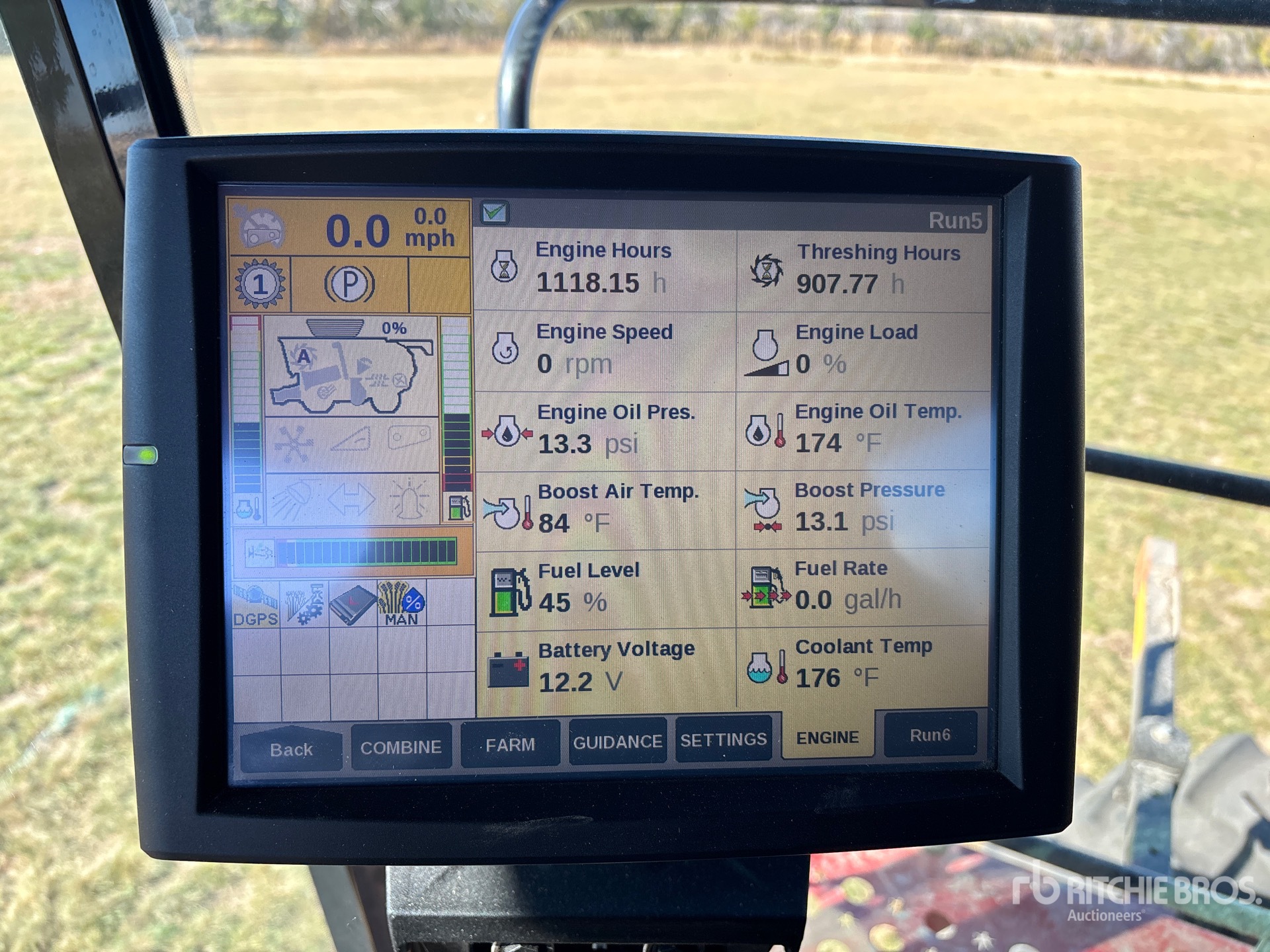 General Appearance with Hour Meter / Odometer