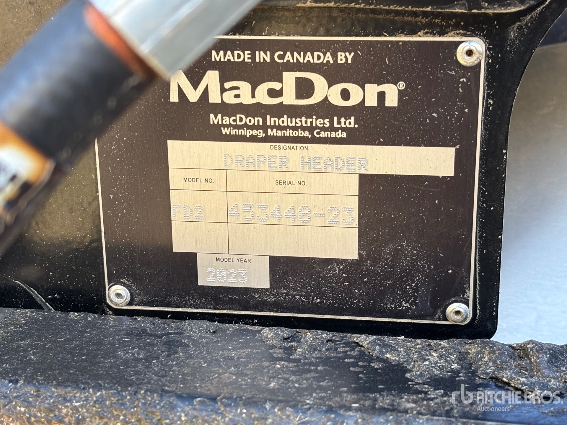 General Appearance with Seriennummer / FIN