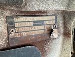 LN564013 - 2020 International LT625: Transmission Data Tag