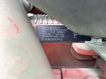 MN382943 - 2021 International LT625: Engine Data Tag