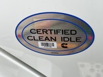 MN382943 - 2021 International LT625: Clean Idle Sticker