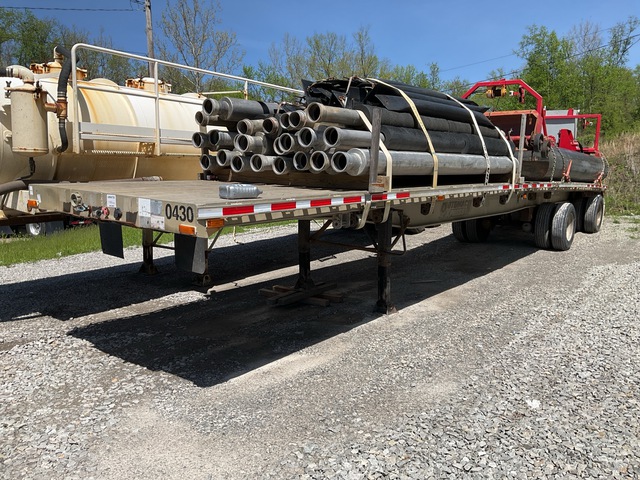 1998 Fontaine 45 ft T/A Spread Axle Flatbed Trailer