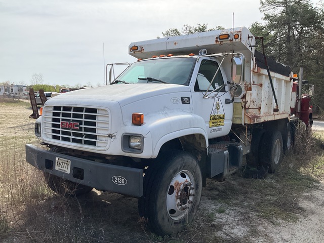 2001 GMC C7500 4x2 S/A Dump Truck (Inoperable)