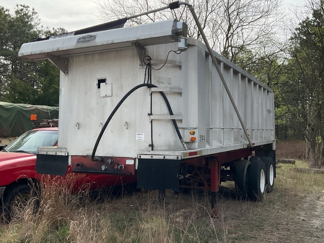Arm-Matic 24 ft T/A End Dump Trailer