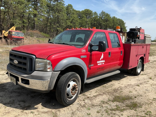 2005 Ford F-450 XL 4x2 Crew Cab Service Truck