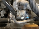 Engine with A/C Compressor