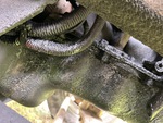 Engine with Oil Leaks