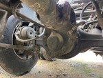 Underbody with Front Drive Axle