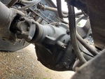 Underbody with Rear Drive Axle