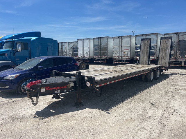 2022 Rampant PTD20 30 ft T/A Equipment Trailer