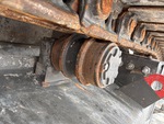 Undercarriage with Left Carrier Rollers