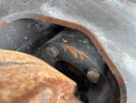 Undercarriage with Left Track Tensioner