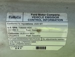 Engine with Emission Label
