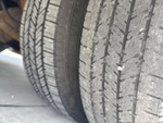 Underbody with Left Rear Drive Tires