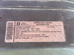 Engine with Emission Label