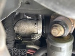 Engine with A/C Compressor
