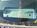 General Appearance with Second Serial Number/VIN Photo