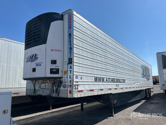 2018 Utility Vs2ra 53 Ft X 102 In T/a Refrigerated Trailer