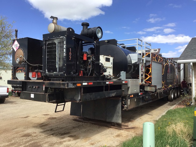 2014 Overland 24000000 BTU Frac Water Heater Oilfield Trailer 2014 Overland 24000000 BTU Frac Water Heater Oilfield Trailer