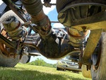 4 Underbody - Truck with Eje trasero