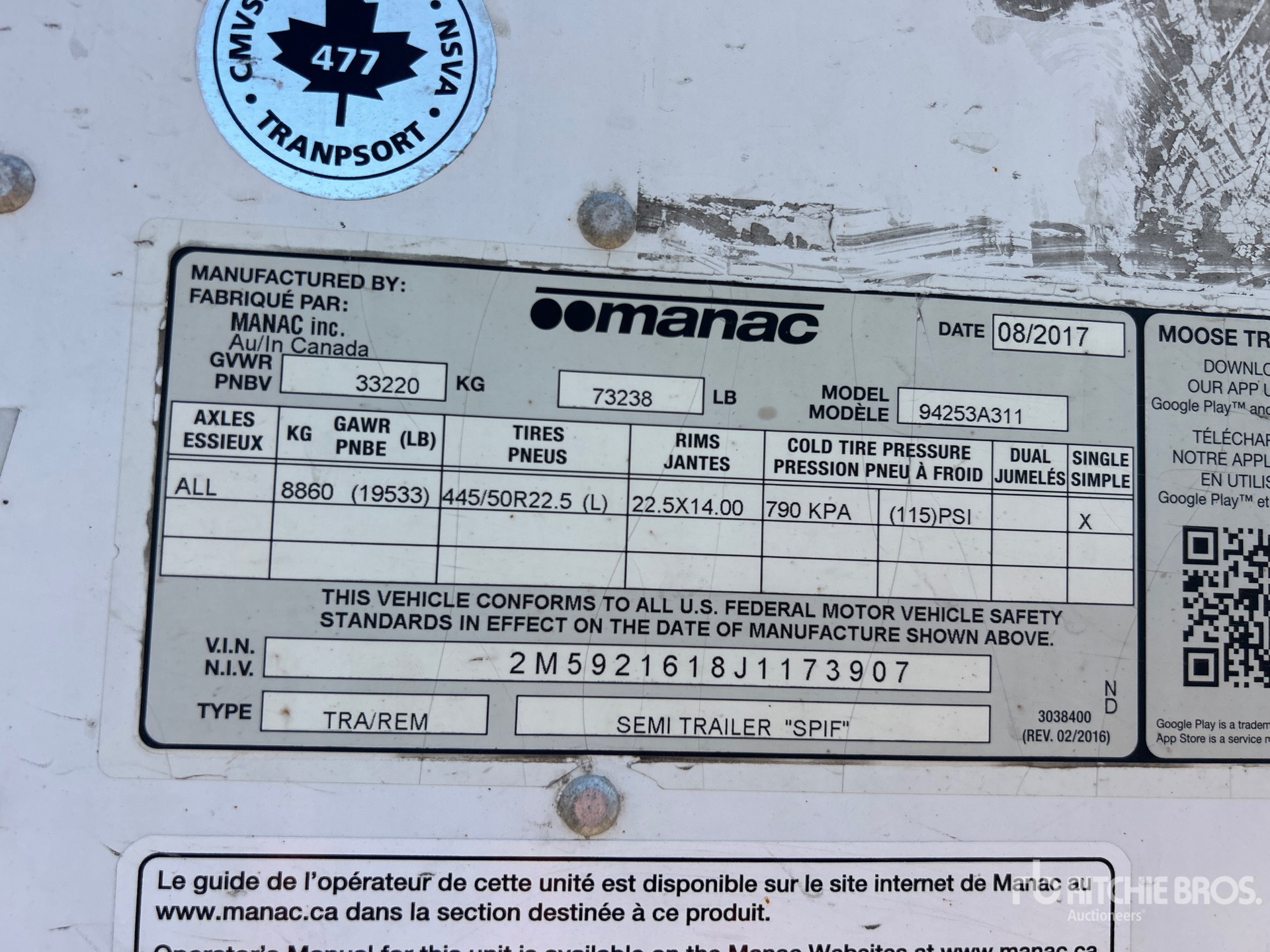 Aspect général with Numéro de série/Numéro d'identification du véhicule automobile