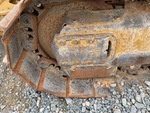 Undercarriage with Left Track Tensioner