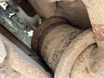 Undercarriage with Left Track Rollers