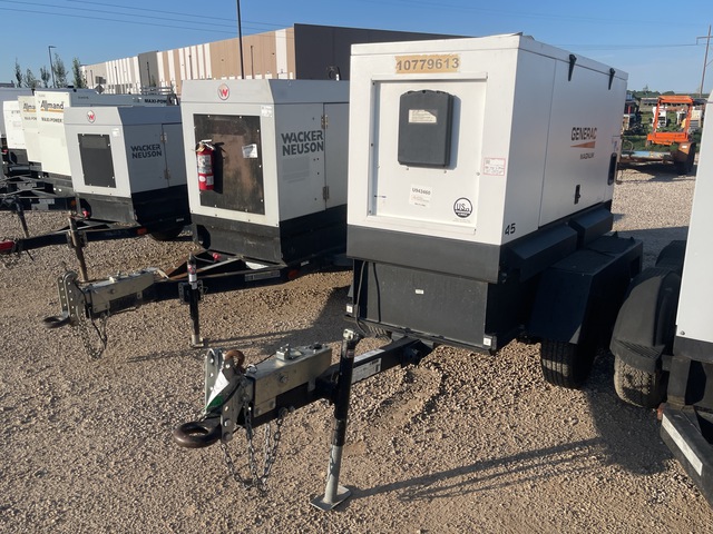 2018 Magnum Pro MMG45IF4 38 kW Mobile Stand-By Generator Set (Inoperable) 2018 Magnum Pro MMG45IF4 38 kW Mobile Stand-By Generator Set (Inoperable)