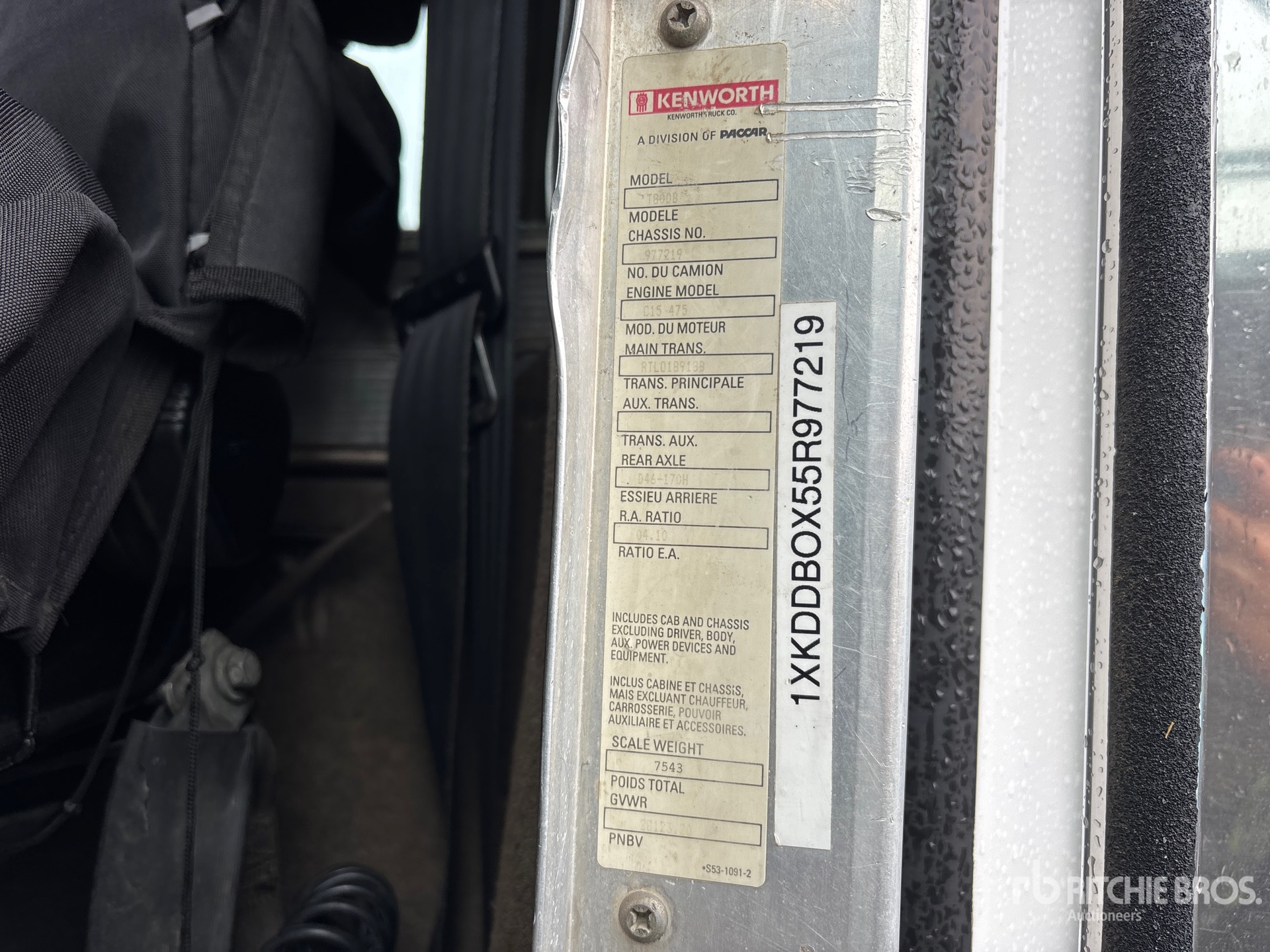 2005 Kenworth T800