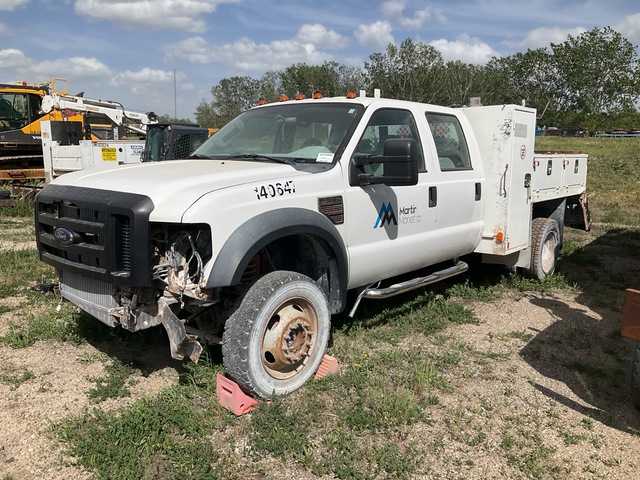 2008 Ford F-550 XL 4x4 Extended Cab Utility Truck (Inoperable) 2008 Ford F-550 XL 4x4 Extended Cab Utility Truck (Inoperable)