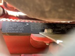 LN406159 - 2020 International LT625: Engine Data Tag