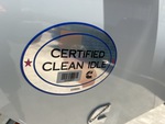 LN406159 - 2020 International LT625: Clean Idle Sticker
