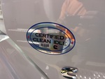 LN421757 - 2020 International LT625: Clean Idle Sticker