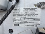 Engine with Emission Label