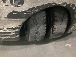Chassis with Left Rear Tire