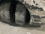 Chassis with Right Rear Tire
