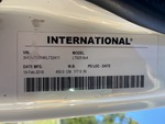 KL732411 - 2019 International LT625: Serial Number / VIN