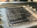 KN243059 - 2019 International LT625: Engine Data Tag