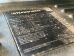 KN243059 - 2019 International LT625: Emission Label